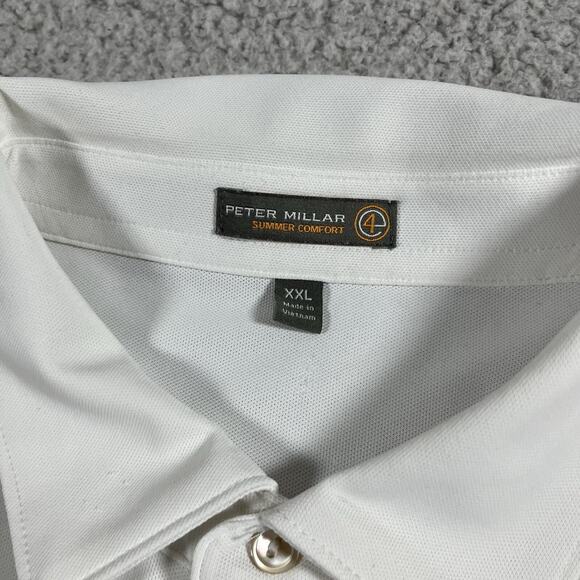 Peter Millar Polo Shirt Men 2XL BMW Championship Summer Comfort Performance Golf - Picture 4 of 16